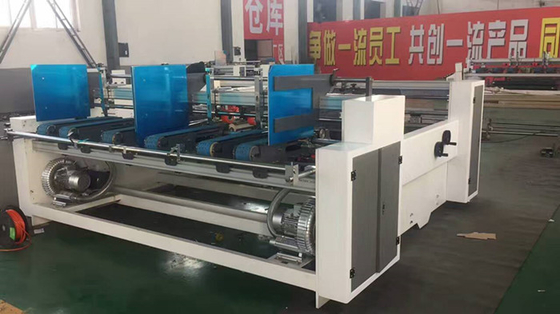 Chine Machine ondulée de fabrication de cartons, machine automatique de Gluer de dossier taille fonctionnante maximum de 1000 x 720 millimètres fournisseur